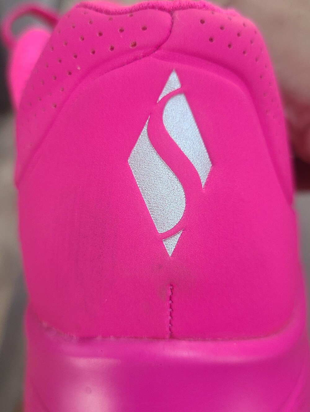 Skechers Hot Pink Memory Foam Sneakers Size 8 - Picture 4 of 10